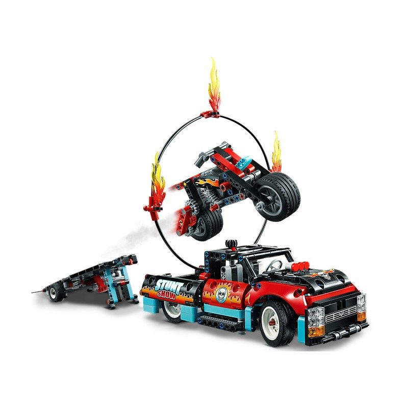 LEGO 42106 Шоу трюков на грузовиках и мотоциклах - фото4