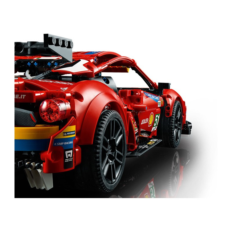 LEGO 42125 Спортивный автомобиль Ferrari 488 GTE AF Corse 51 - фото4