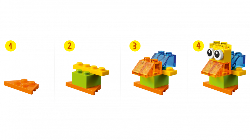 LEGO 11013 Прозрачные кубики - фото3