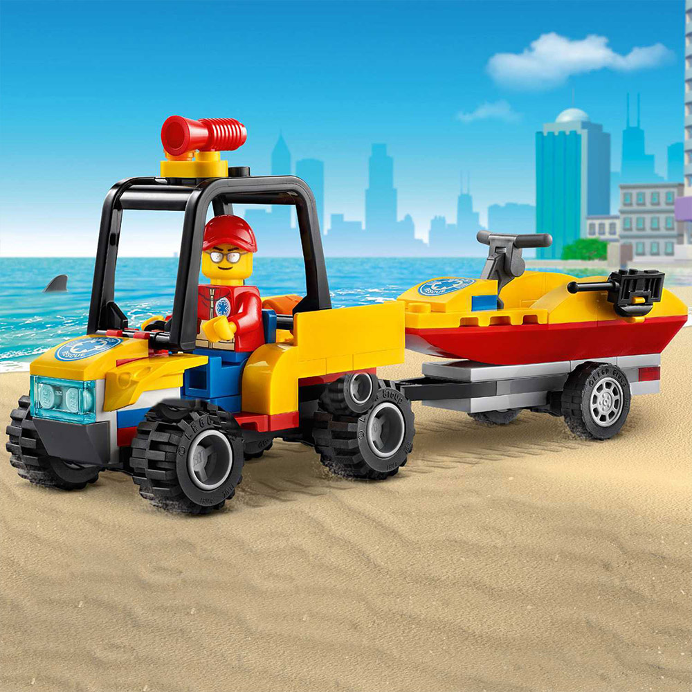 LEGO 60286 Пляжный спасательный вездеход - фото4