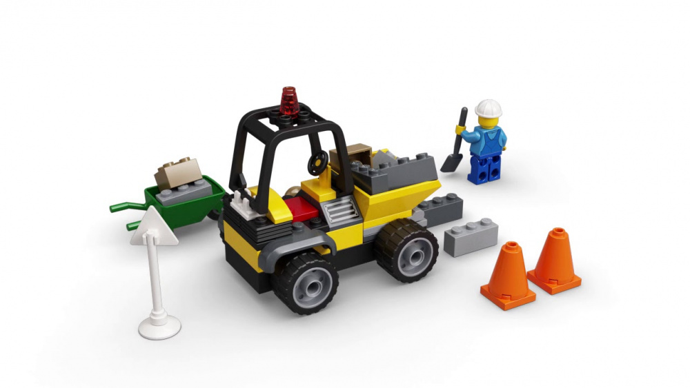 LEGO 60284 Автомобиль для дорожных работ - фото7