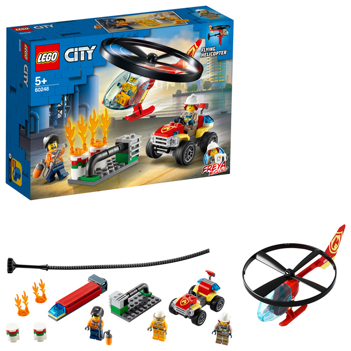 LEGO 60248 Пожарный спасательный вертолёт - фото3