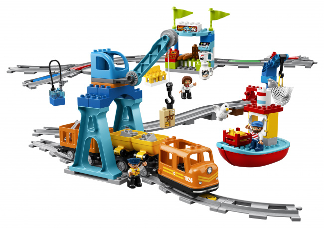 LEGO 10875 Грузовой поезд - фото3