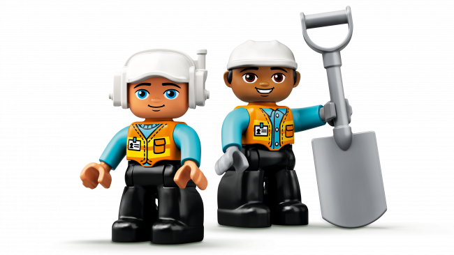 LEGO 10931 Грузовик и гусеничный экскаватор - фото4