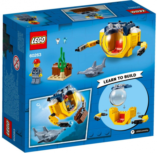 LEGO 60263 Океан Мини-подлодка - фото2