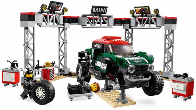 LEGO Speed Champion  LEGO 75894 1967 Mini Cooper S Rally и 2018 MINI John Cooper Works Buggy - фото10