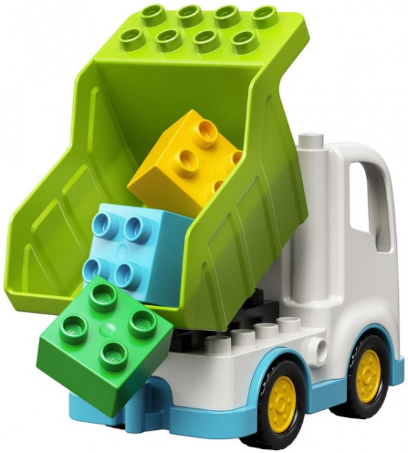 LEGO 10945 Мусоровоз и контейнеры для раздельного сбора мусора - фото7