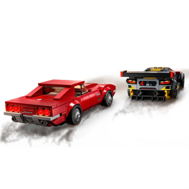 LEGO 76903 Chevrolet Corvette C8.R and 1968 Chevrolet - фото6