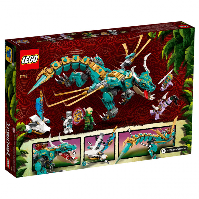 LEGO 71746 Дракон из джунглей - фото4