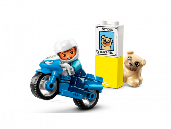 LEGO 10967 Полицейский мотоцикл  - фото5