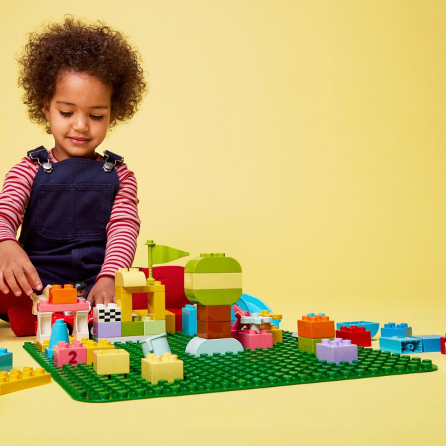  LEGO 10980 Зеленая пластина для строительства - фото3