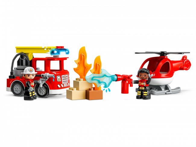  LEGO 10970 Пожарная часть и вертолёт - фото7