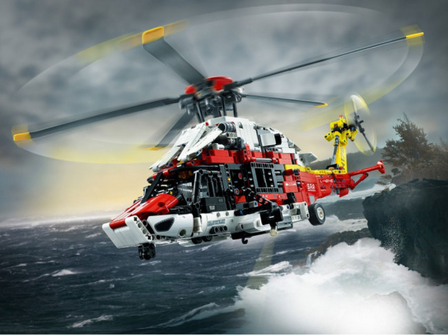 LEGO 42145 Спасательный вертолет Airbus H175  - фото6