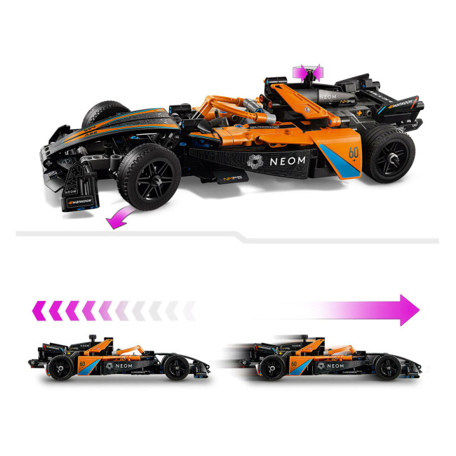 LEGO 42169 Гоночный автомобиль NEOM McLaren Формулы E   - фото8