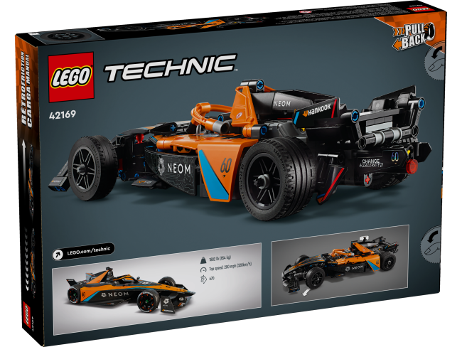 LEGO 42169 Гоночный автомобиль NEOM McLaren Формулы E   - фото2