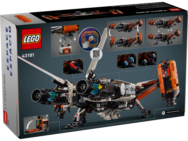 LEGO 42181 Тяжелый грузовой космический корабль вертикального взлета и посадки LT81 - фото2
