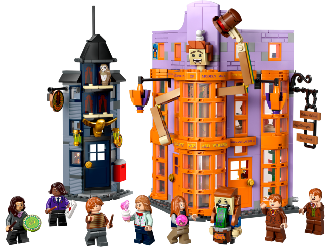 LEGO 76422 Косой переулок: Волшебные хрипы Уизли - фото3