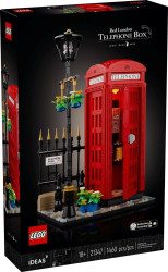 LEGO 21347 Красная лондонская телефонная будка - фото