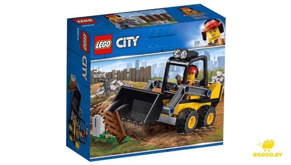 LEGO 60219 Строительный погрузчик - фото