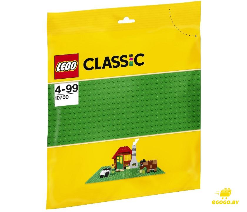 LEGO 10700 Строительная пластина зеленого цвета - фото