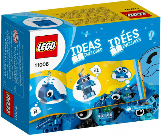 LEGO 11006 Синий набор для конструирования - фото6