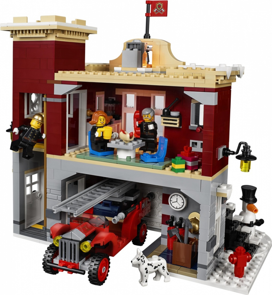 LEGO 10263 Пожарная часть в зимней деревне - фото5