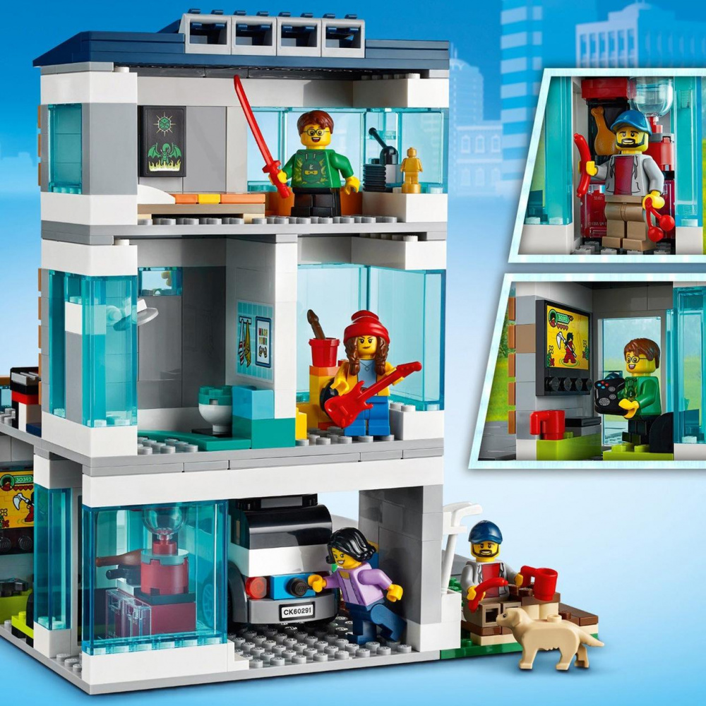 LEGO 60291 Современный дом для семьи - фото4