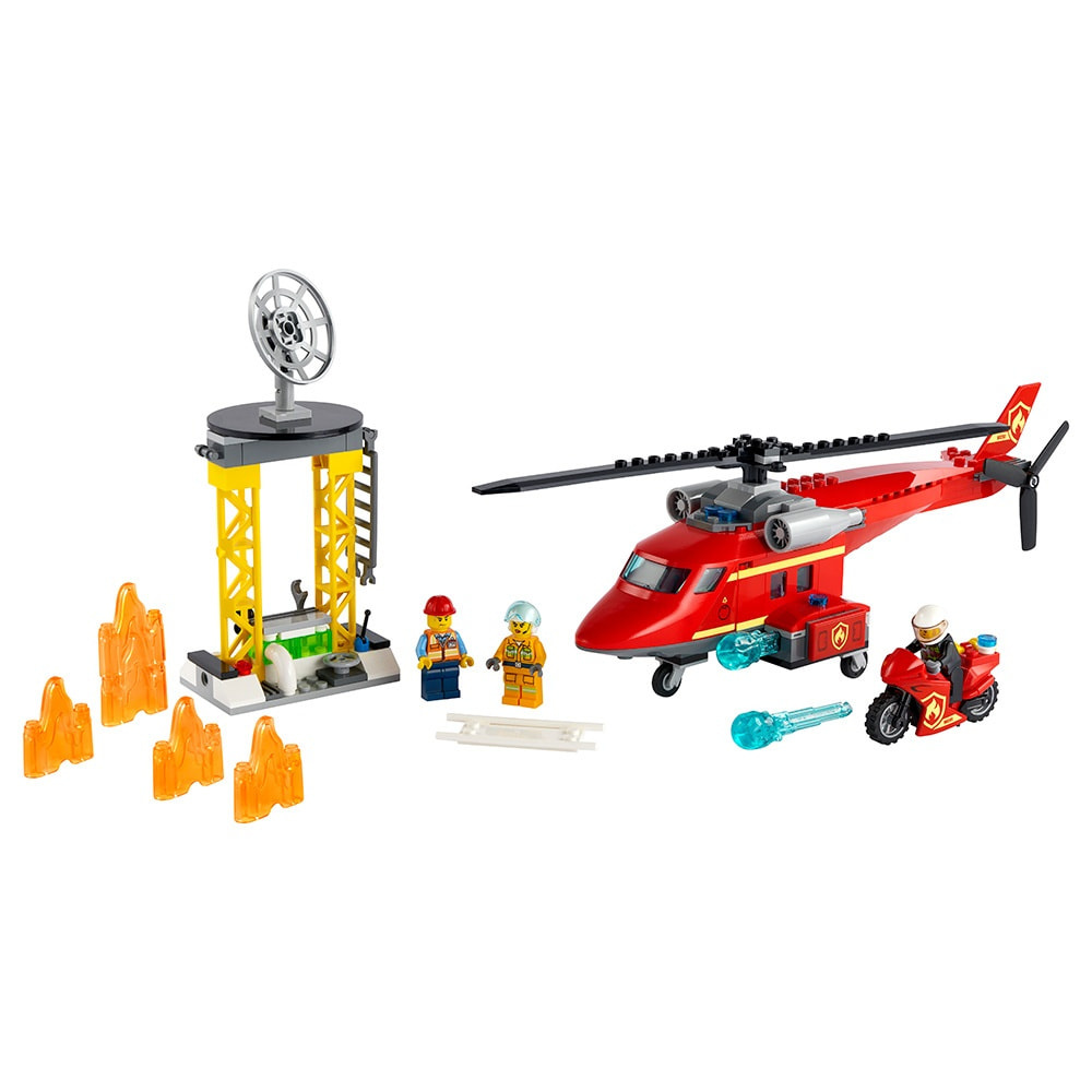  LEGO 60281 Спасательный пожарный вертолёт 