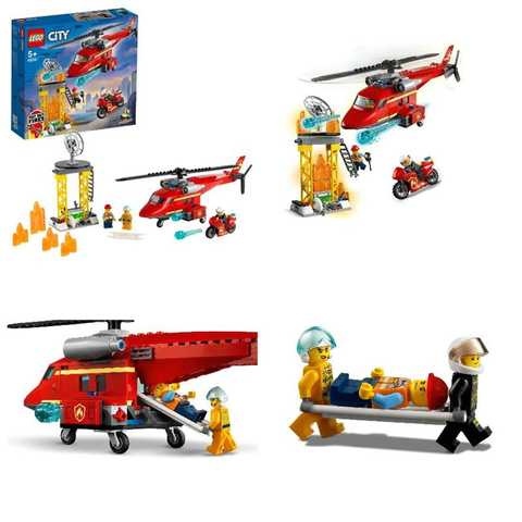  LEGO 60281 Спасательный пожарный вертолёт - фото9