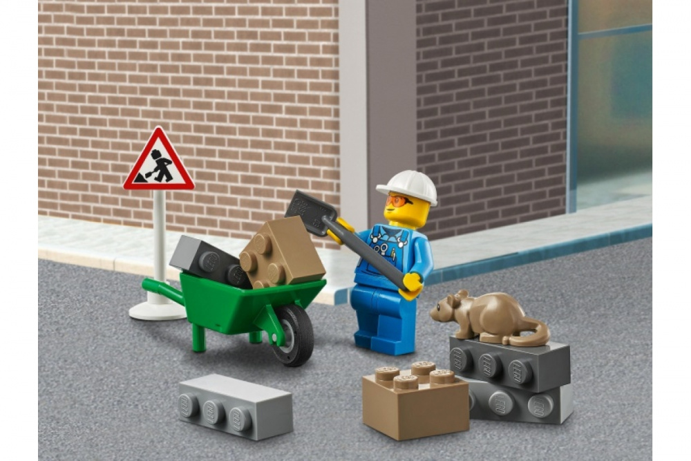LEGO 60284 Автомобиль для дорожных работ