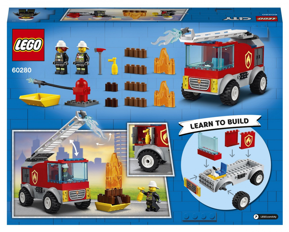 LEGO 60280 Пожарная машина с лестницей - фото10