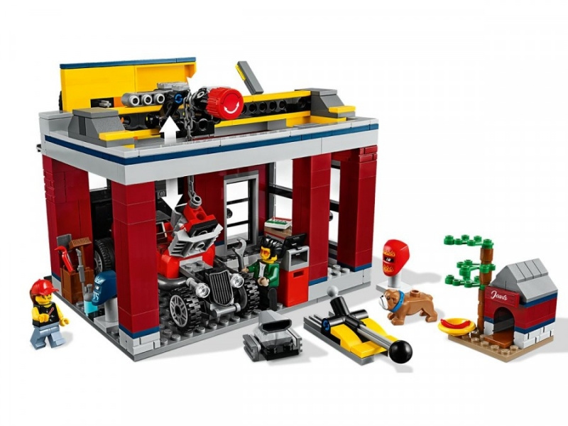 LEGO 60258 Тюнинг-мастерская - фото3