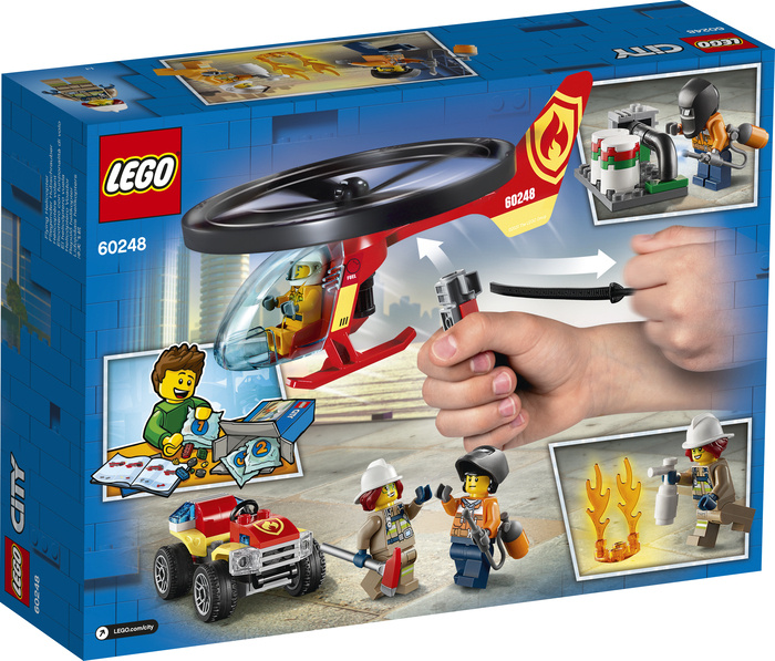 LEGO 60248 Пожарный спасательный вертолёт - фото2