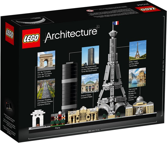 LEGO 21044 Париж - фото2