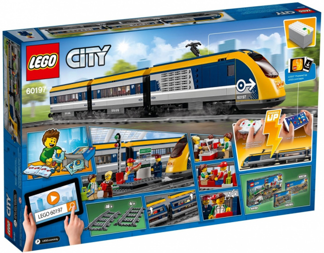  LEGO 60197 Пассажирский поезд - фото2