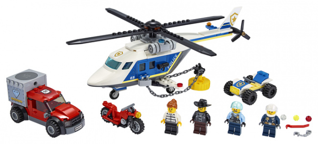 LEGO 60243 Погоня на полицейском вертолёте - фото3