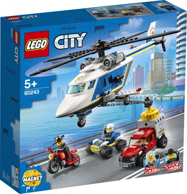 LEGO 60243 Погоня на полицейском вертолёте