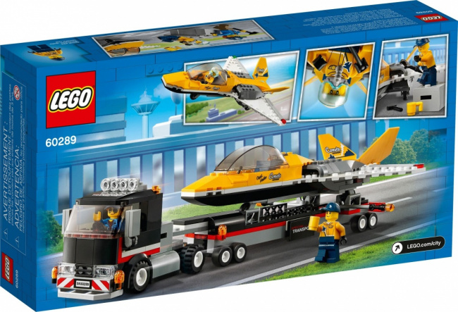 LEGO 60289 Транспортировка самолёта на авиашоу