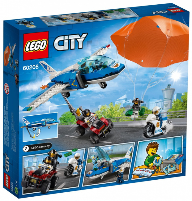 LEGO 60208 Воздушная полиция арест парашютиста 