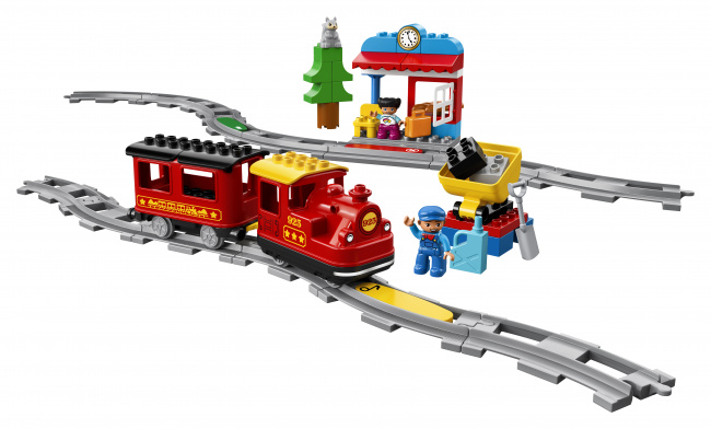  LEGO 10874 Поезд на паровой тяге - фото4