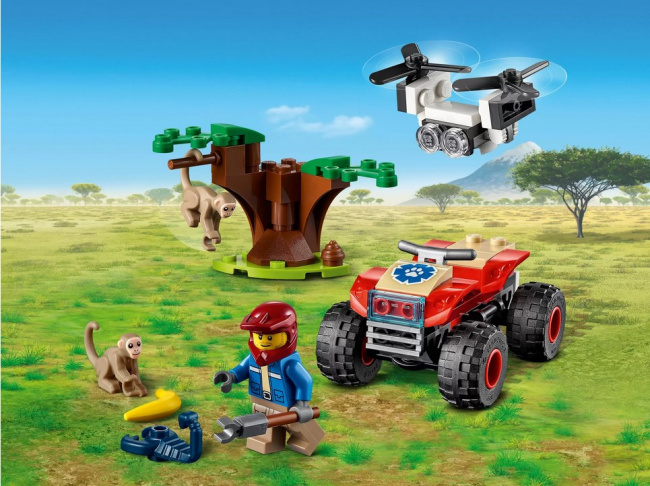 LEGO 60300 Спасательный вездеход для зверей