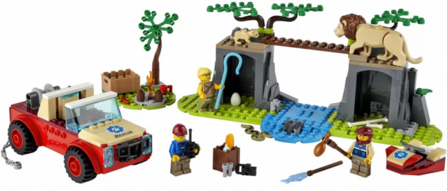 LEGO 60301 Спасательный внедорожник для зверей - фото3
