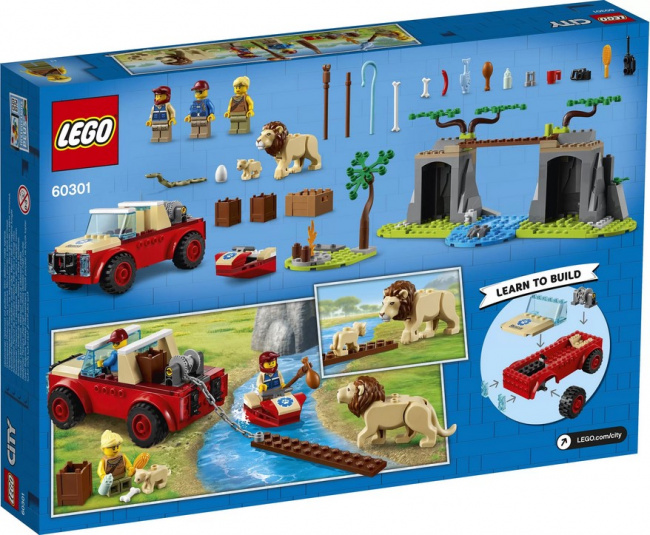 LEGO 60301 Спасательный внедорожник для зверей - фото2
