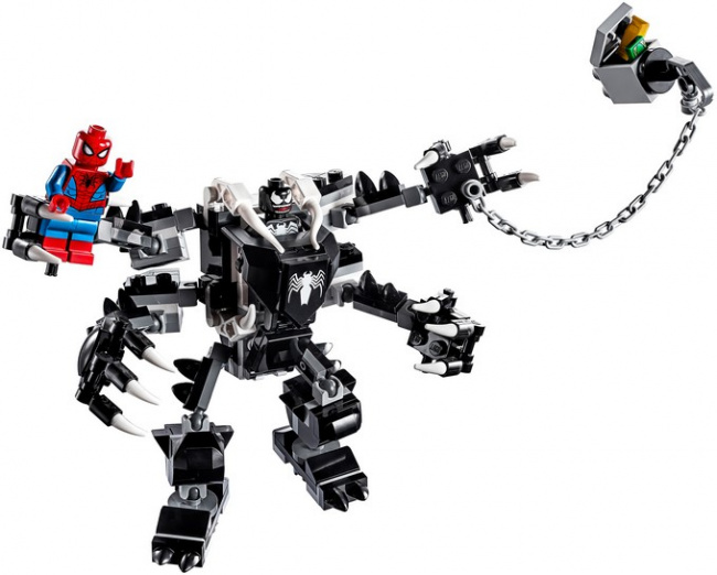 LEGO 76150 Реактивный самолёт Человека-Паука против Робота Венома - фото5