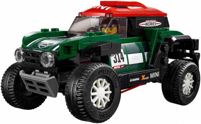 LEGO Speed Champion  LEGO 75894 1967 Mini Cooper S Rally и 2018 MINI John Cooper Works Buggy - фото5