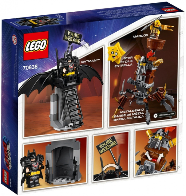 LEGO 70836 Боевой Бэтмен и Железная борода - фото2