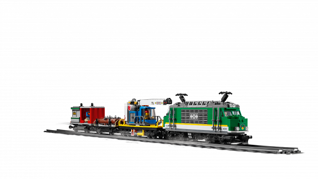 LEGO 60198 Товарный поезд - фото3