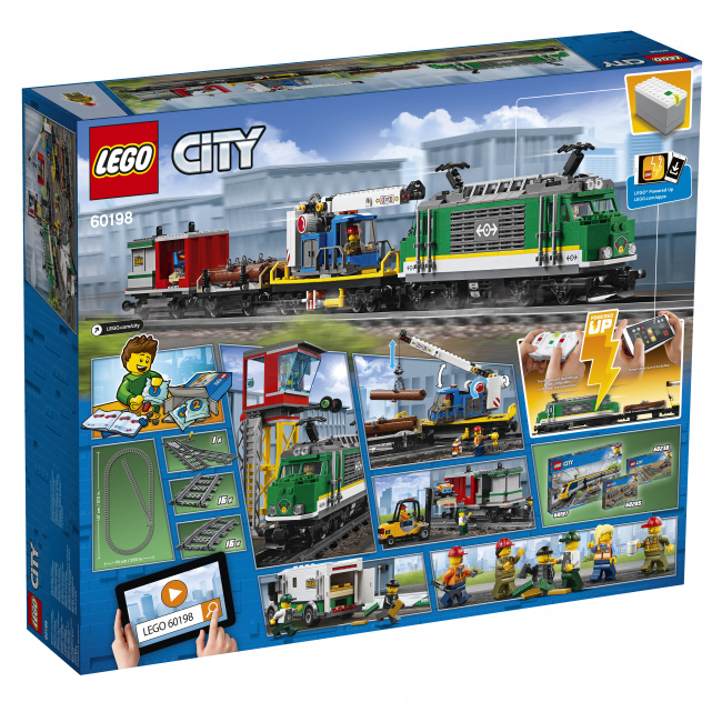 LEGO 60198 Товарный поезд - фото2