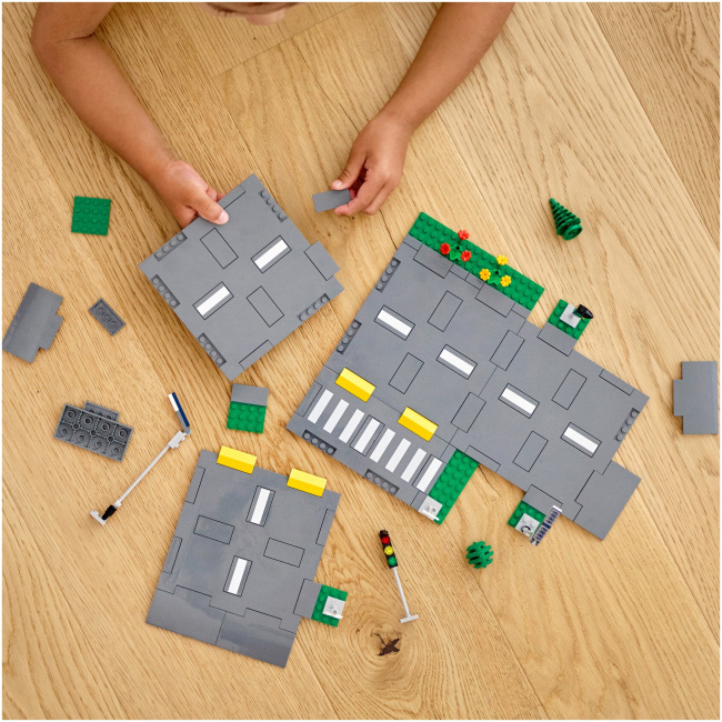 60304 Дорожные пластины LEGO City - фото8