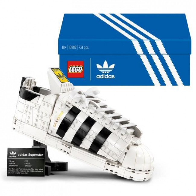 LEGO 10282 adidas Originals Superstar LEGO - фото4